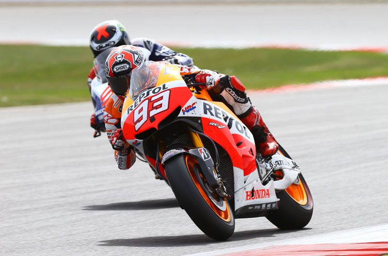 Marc Márquez lidera los primeros libres