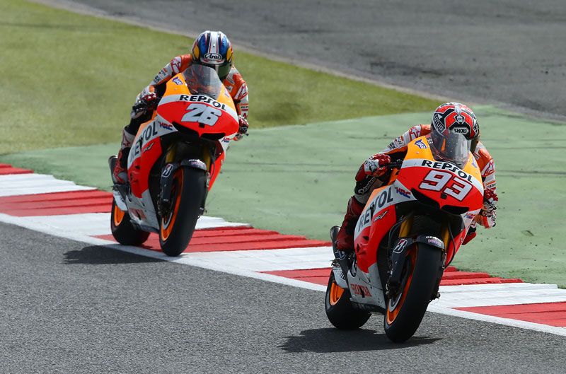 Marc Márquez lidera la primera jornada