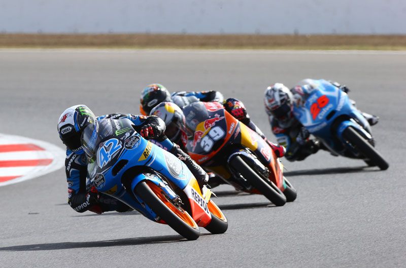 Alex Rins, el más rápido del día en Moto3