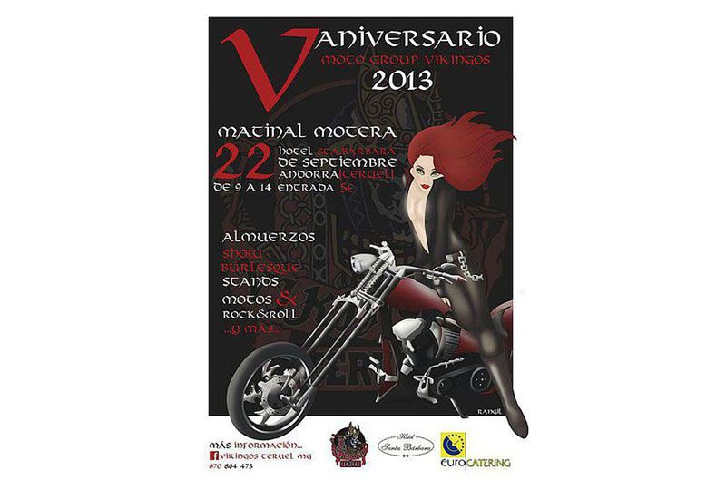 V Aniversario moto Group Vikingos