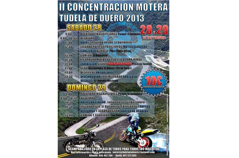 II Concentración Motera Tudela de Duero