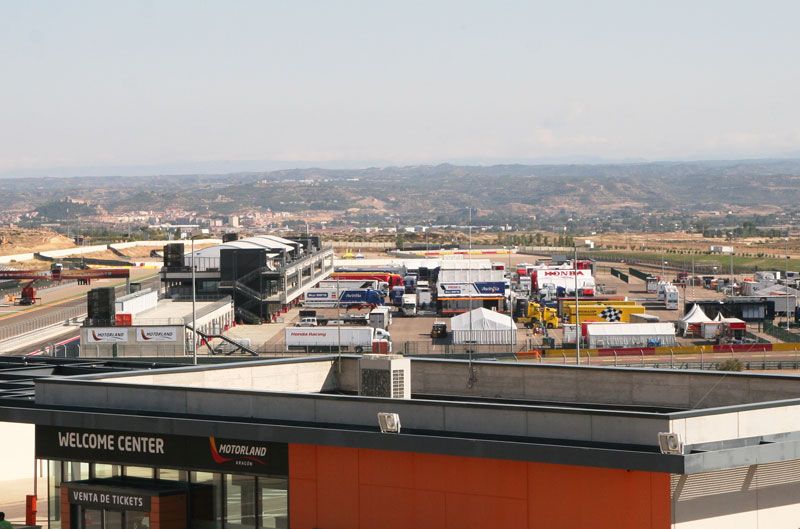 Comienza la actividad en MotorLand previa al GP de Aragón