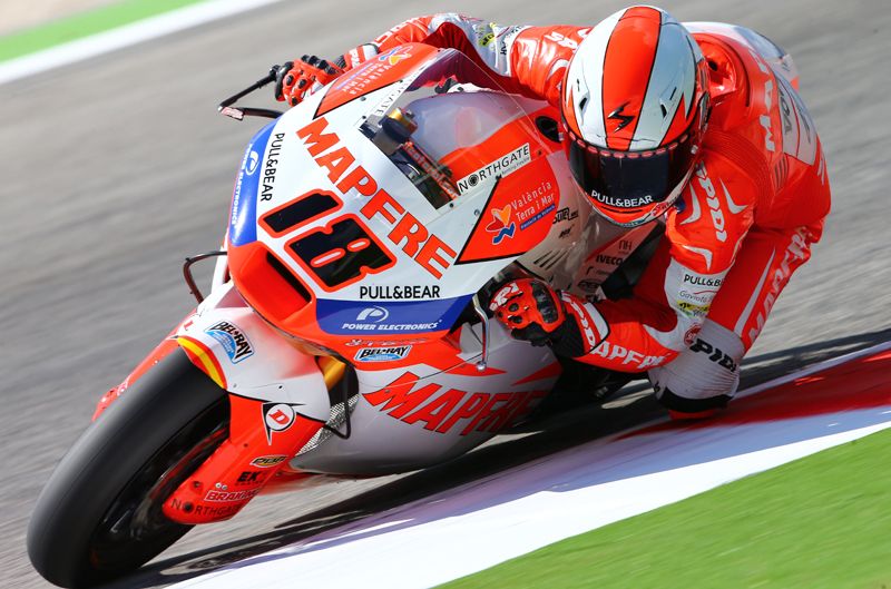 Nico Terol le da una alegría a Aspar en el FP1