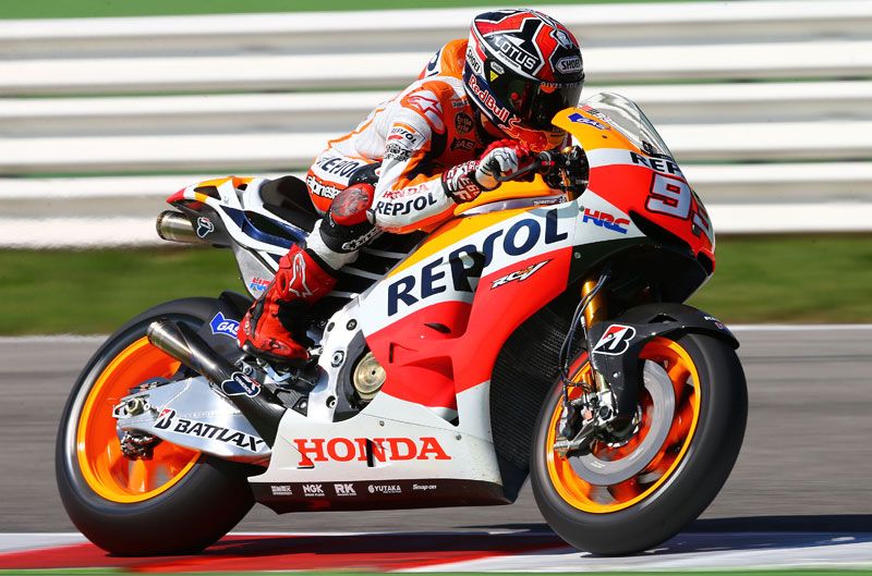Marc Márquez pone la directa en MotorLand