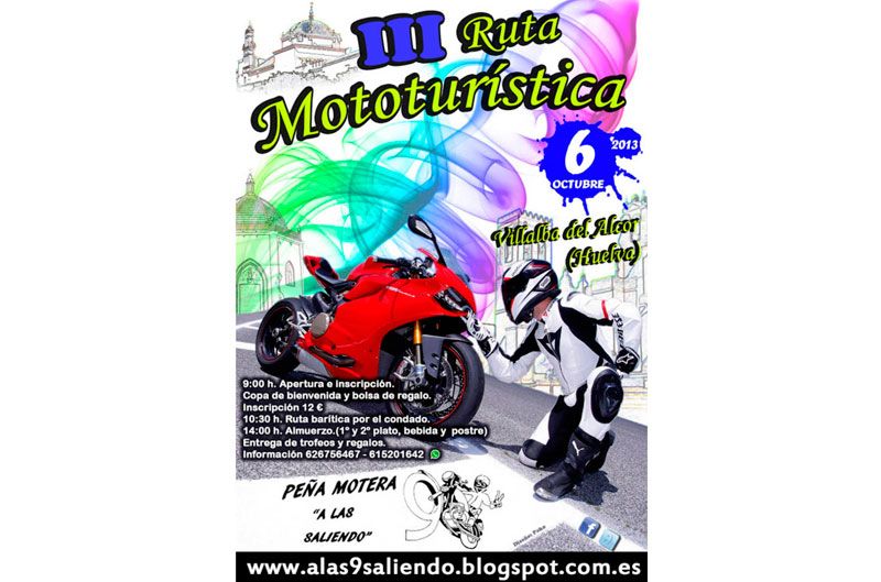 III Ruta Mototurística Villalba del Alcor