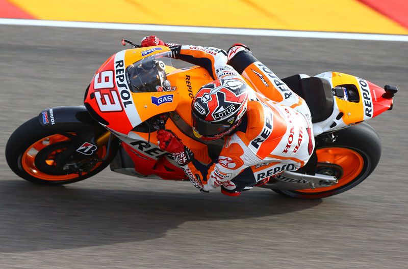 Pole de Marc Márquez en el GP de Aragón