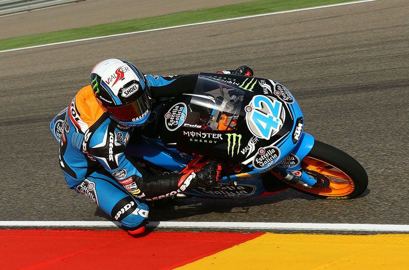 Alex Rins saldrá primero en Moto3 en el GP de Aragón