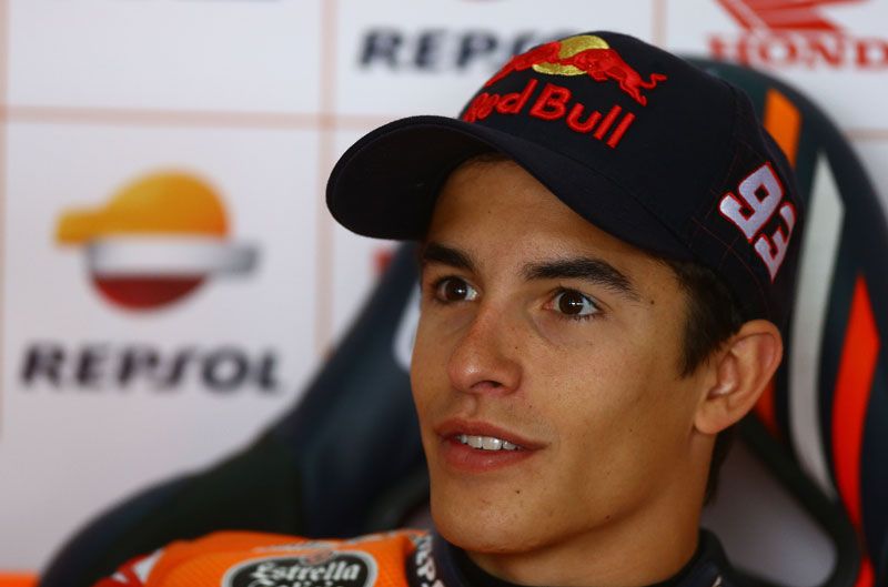 Marc Márquez: "Fue mala suerte, me sorprendería una sanción"