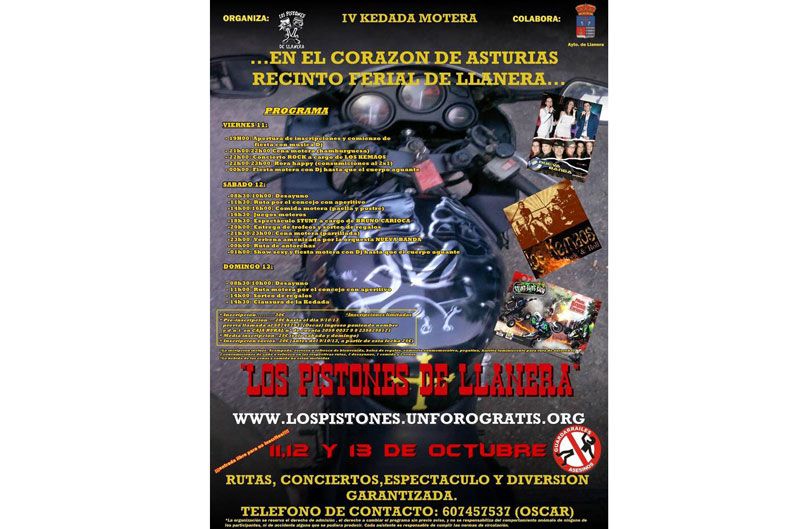 IV Kedada Motera “Los Pistones de Llanera”