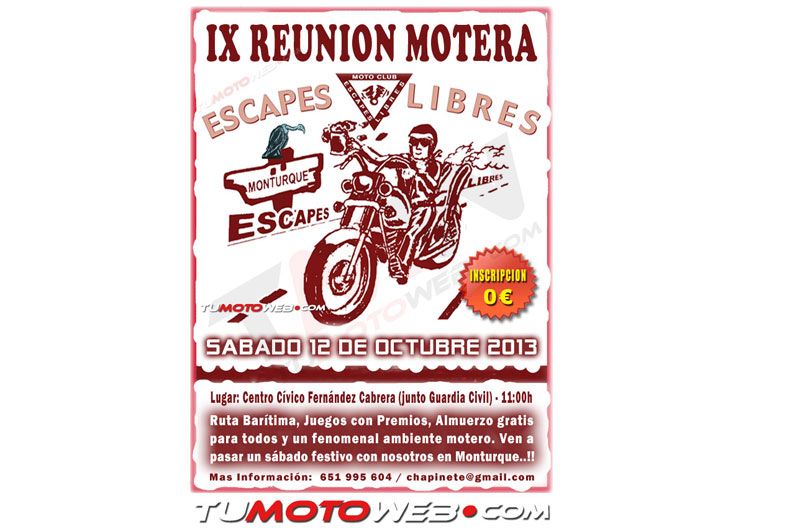 IX Reunión Motera Escapes Libres