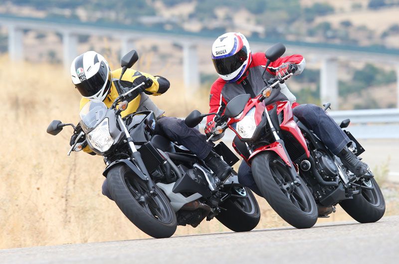 Comparativa Honda: CB500F y NC700S
