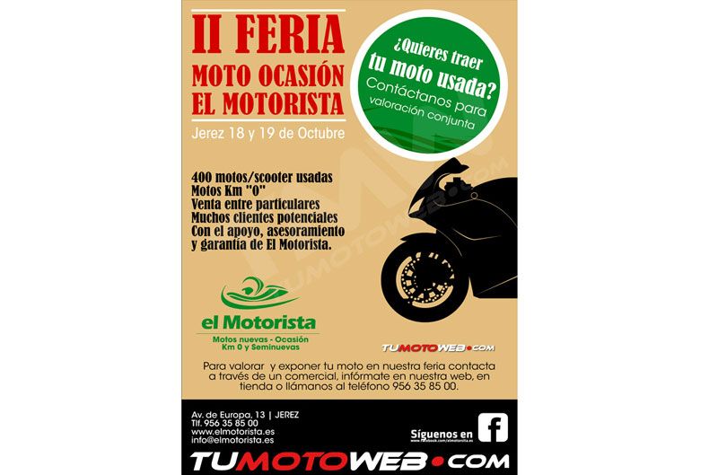 II Feria Moto Ocasión El Motorista