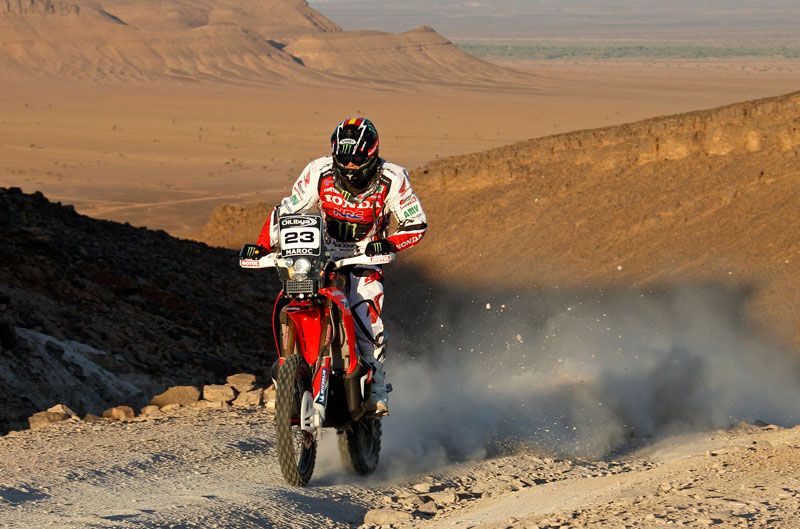 Joan Barreda recupera el liderato del Rally de Marruecos