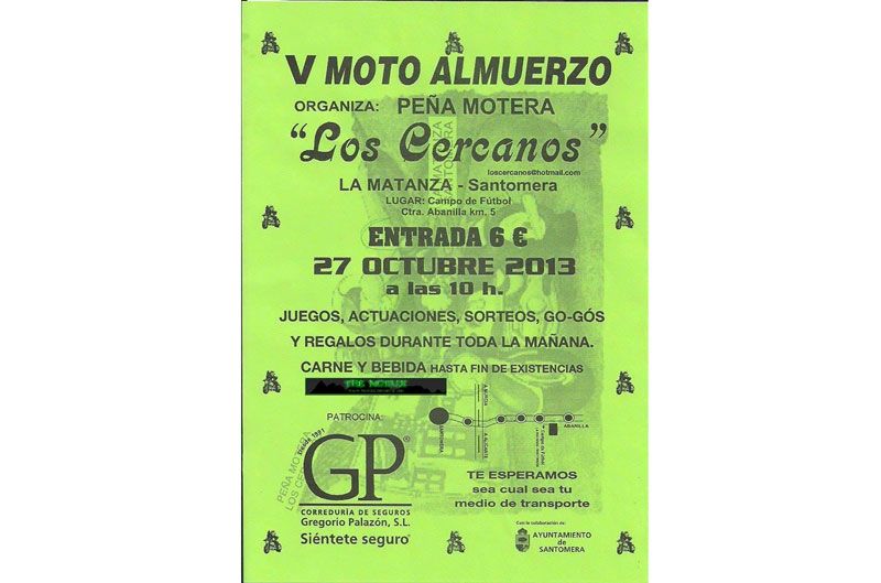 V Motoalmuerzo La Matanza De Santomera