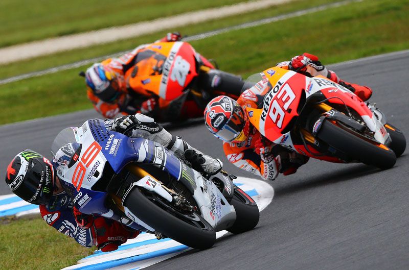 Jorge Lorenzo: "El toque con Marc ha sido culpa de los dos"