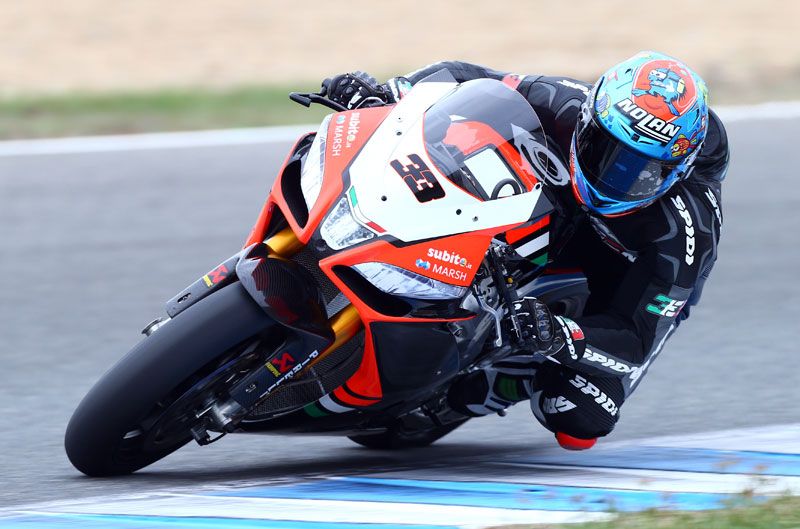 Melandri debuta con Aprilia en Jerez