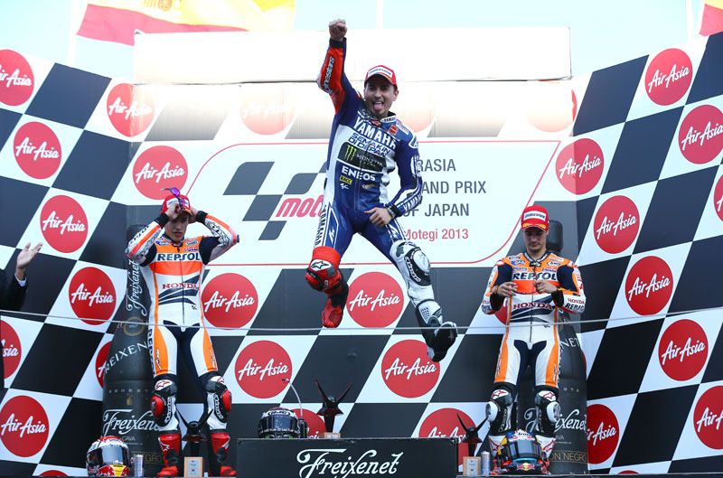 Jorge Lorenzo gana el GP de Japón