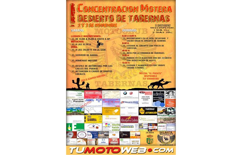 I Concentración Motera Desierto de Tabernas