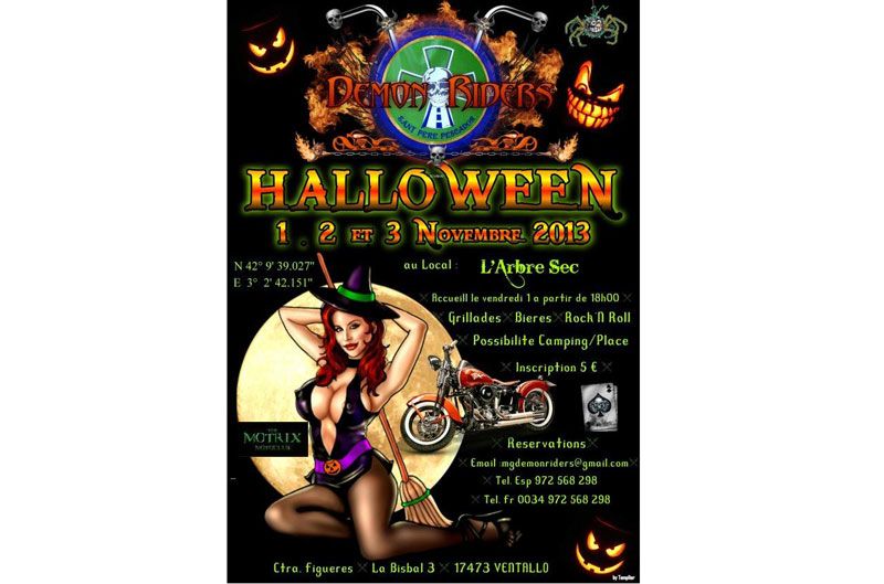 Fiesta Motera Hallowen Demon Riders