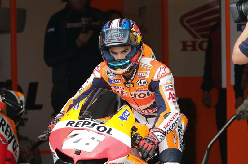 La mala suerte de Pedrosa