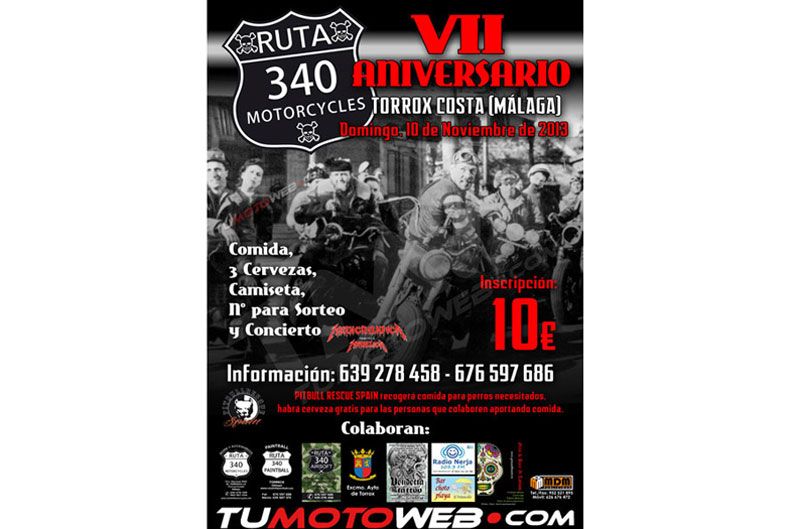 VII Aniversario Ruta 340 Motorcycles