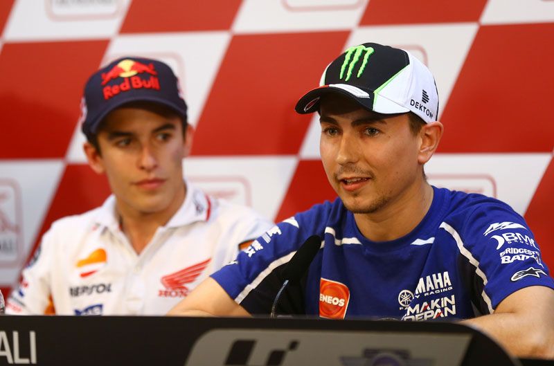 Jorge Lorenzo: "Me gustaría estar en la situación de Marc"