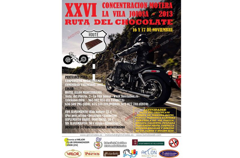 XXVI Concentración Ruta del Chocolate