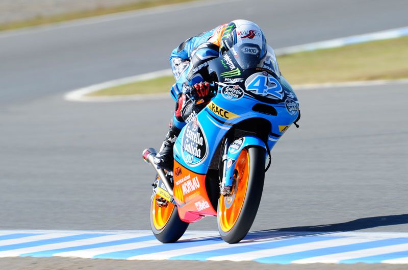 Alex Rins, el más rápido en los segundos libres de Moto3