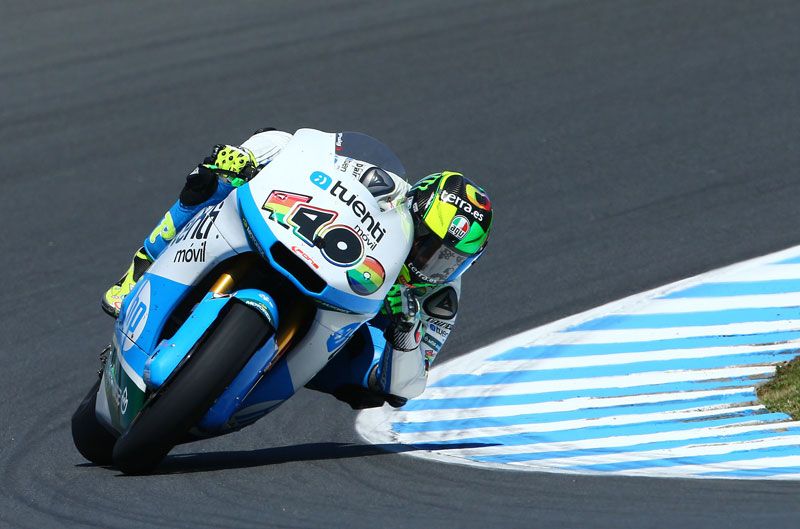 Pol Espargaró lidera el FP1 de Moto2 en Valencia