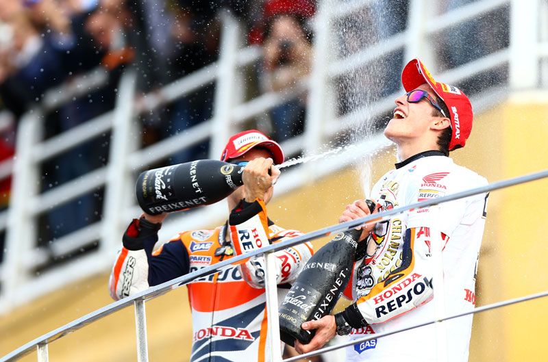Márquez: “No se qué decir pero es una gran sensación”