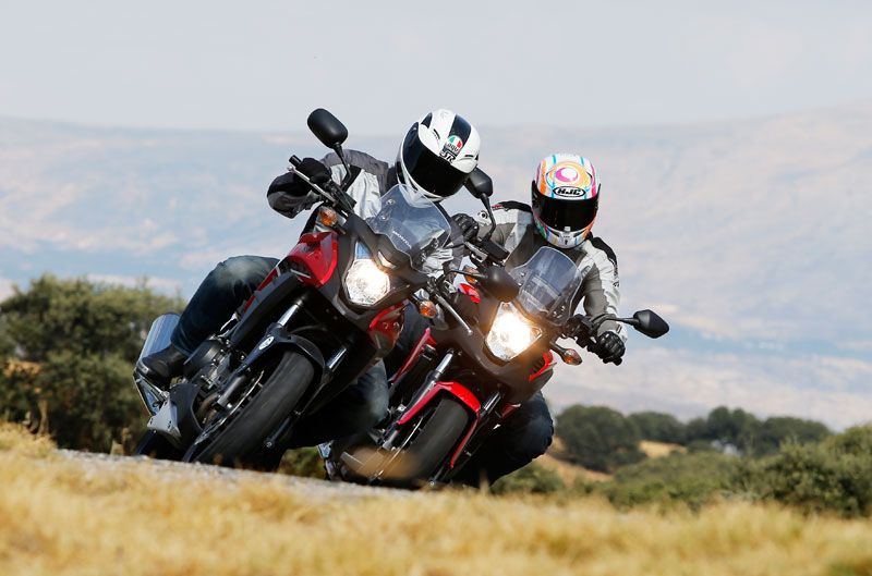 Comparativa Honda CB500X y NC700X DCT