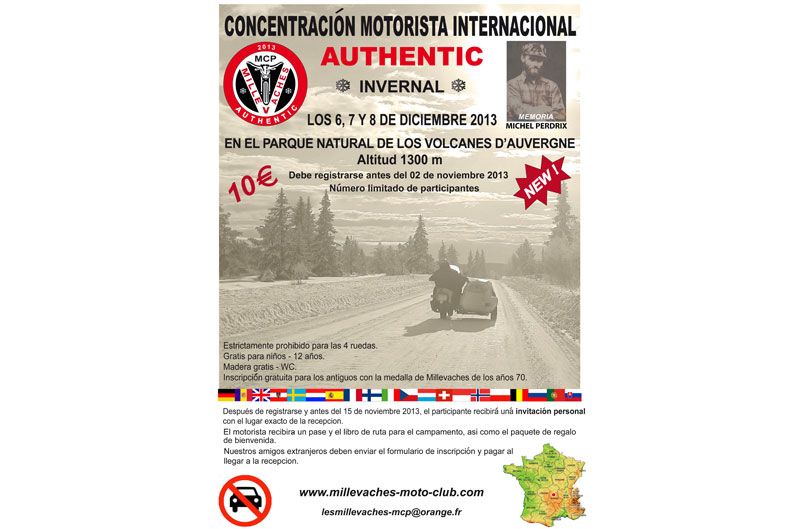 Concentración mototurística internacional authentic