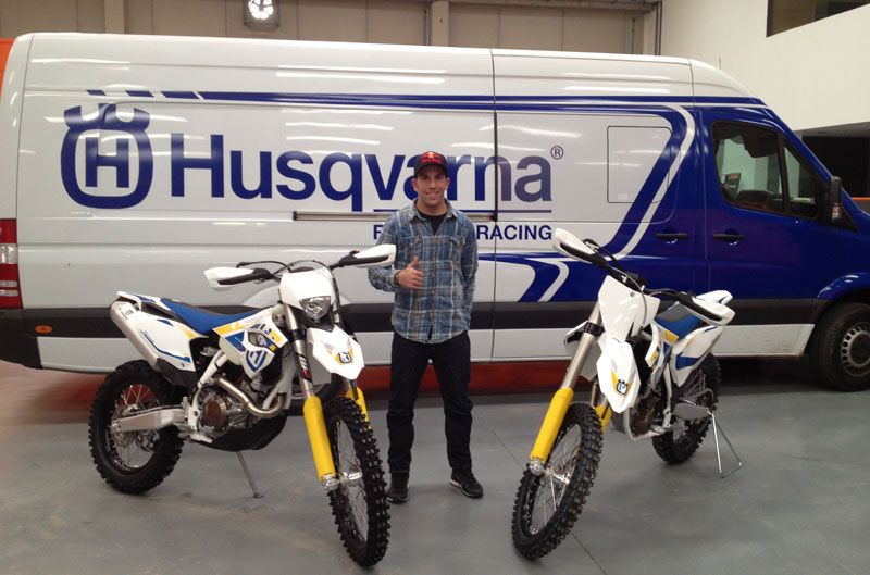 Husqvarna desembarca en el Nacional de Motocross
