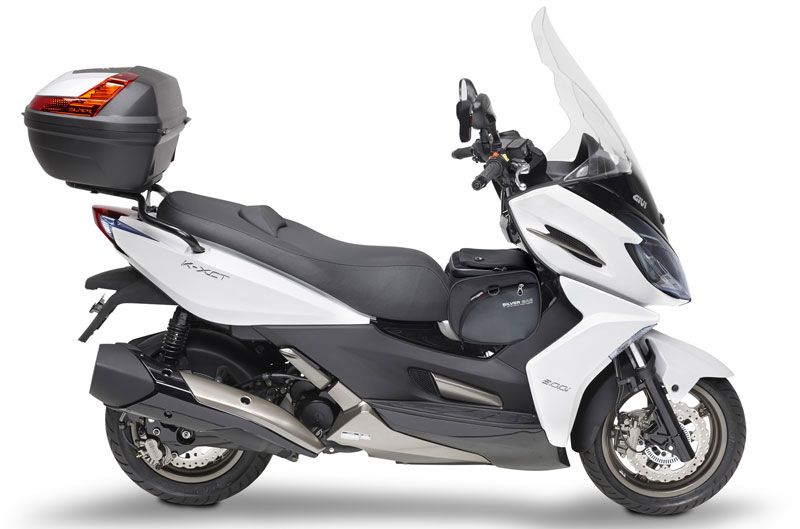 El Kymco K-XCT equipado por GIVI