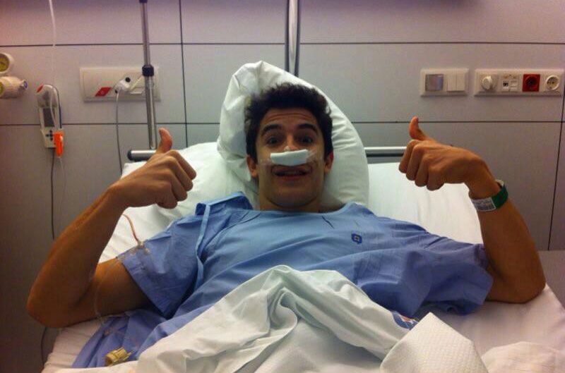 Marc Márquez se opera para mejorar su respiración Marc Márquez se opera para mejorar su respiración