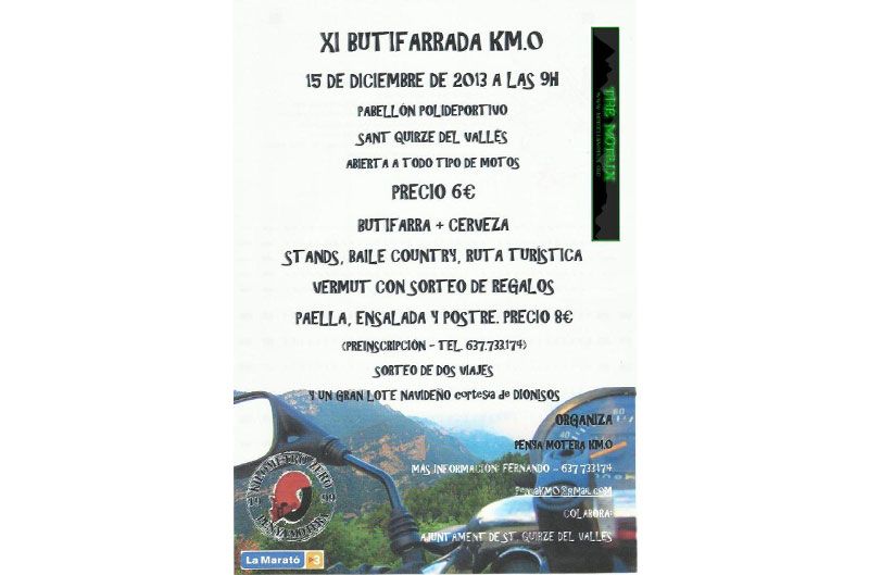 XI Butifarrada Km. 0