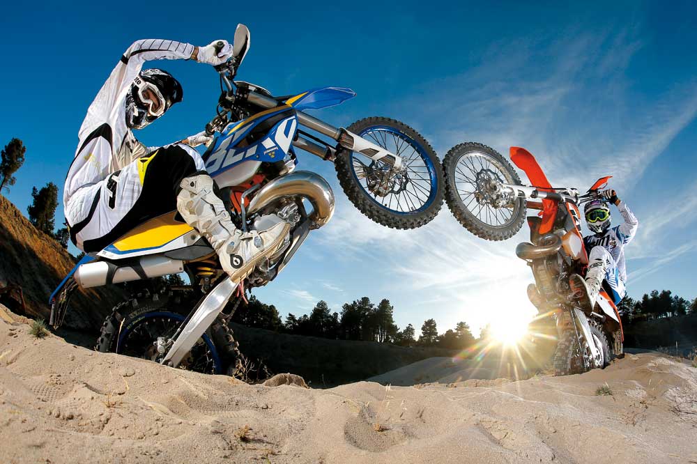 Comparativa Husaberg TE 300 y KTM 300 EXC