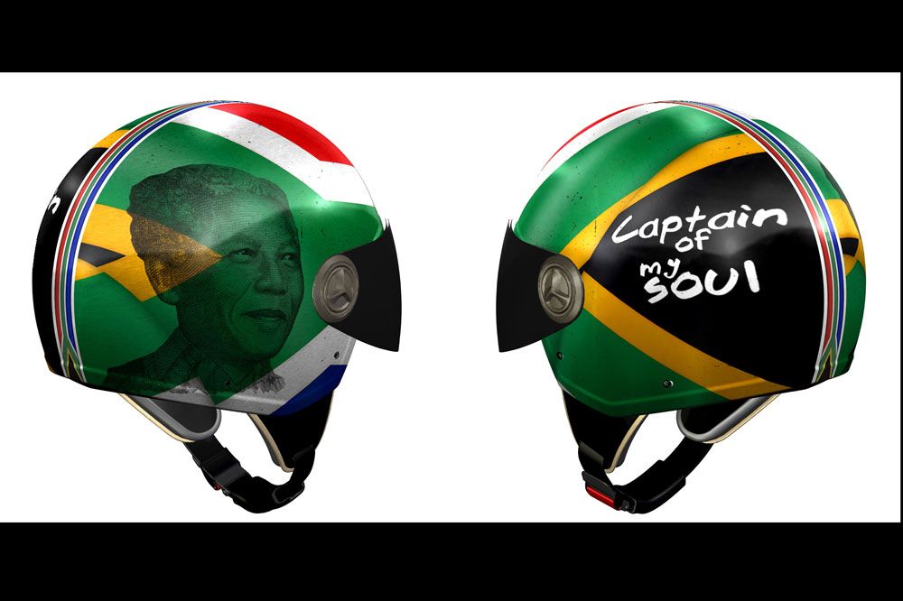 "Captain of my soul" 3D VINTAGE II, nuevo NZI en homenaje a Nelson Mandela