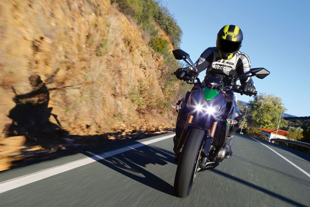 Kawasaki Z1000 2014. Prueba