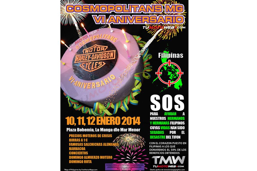 VI Aniversario Cosmopolitans MG