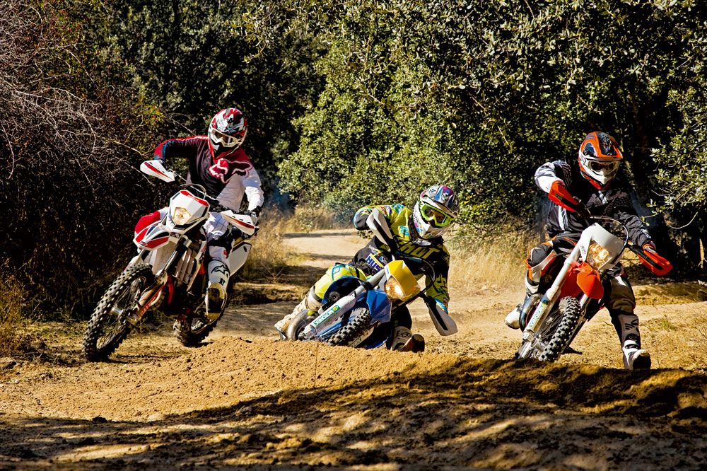 Comparativa Enduro 125: Gas Gas, Husaberg y KTM