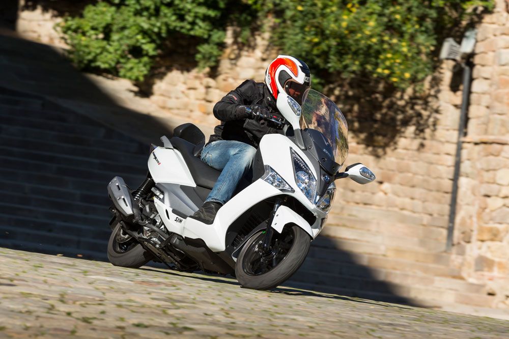 Prueba de la SYM Joymax 125i