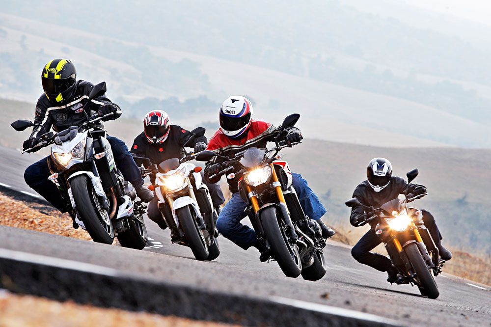 Comparativa naked: Kawasaki, Suzuki y Yamaha