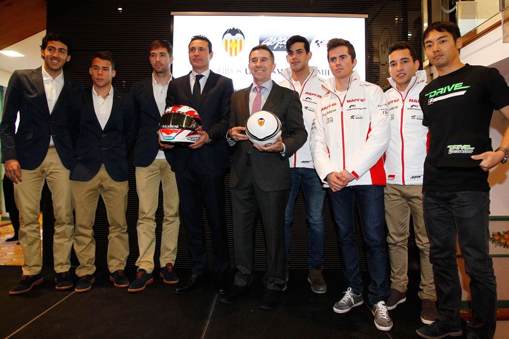 El Aspar Team y el Valencia CF unen fuerzas en MotoGP