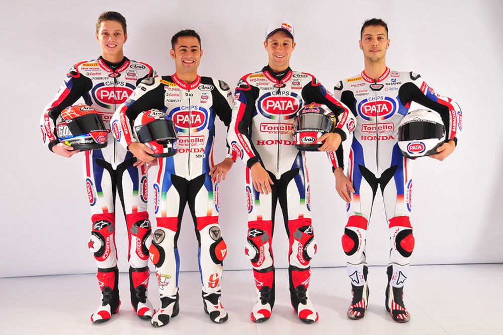 Presentación del equipo Pata Honda de SBK