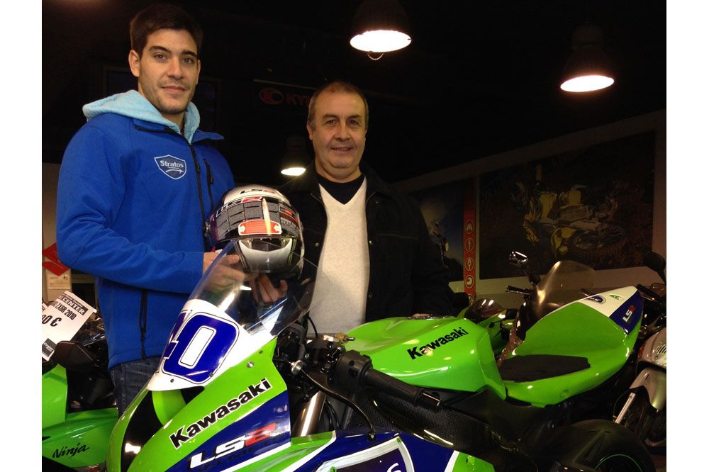 Santi Barragán y el Team Strratos, juntos en el CEV 2014