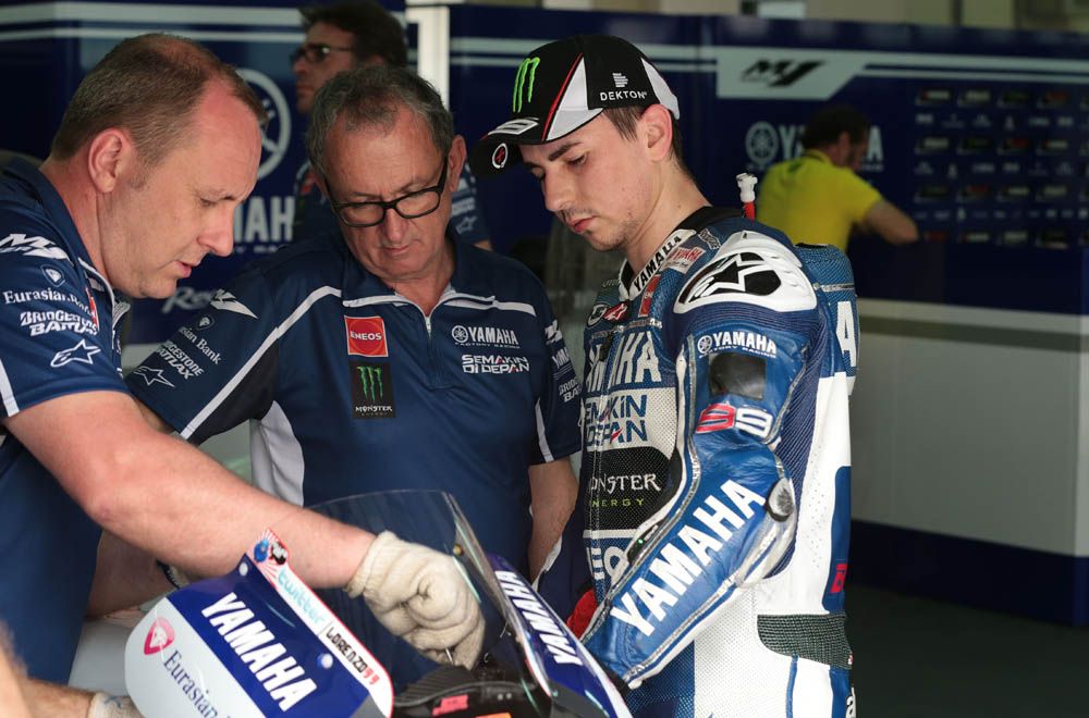 Jorge Lorenzo: "Con neumáticos blandos podríamos haber hecho 1'59''5"
