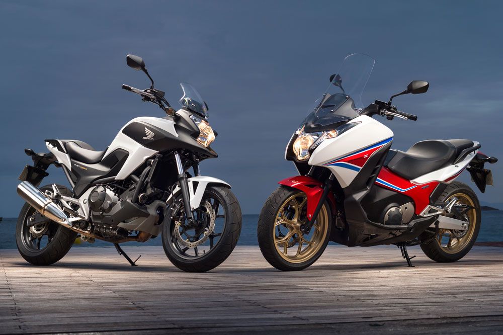 Honda Integra y Honda NC750X