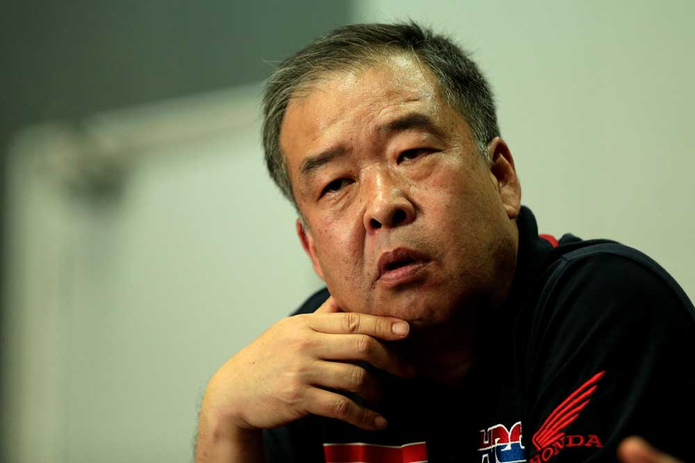 Shuhei Nakamoto: "La moto va a recibir actualizaciones de manera regular"