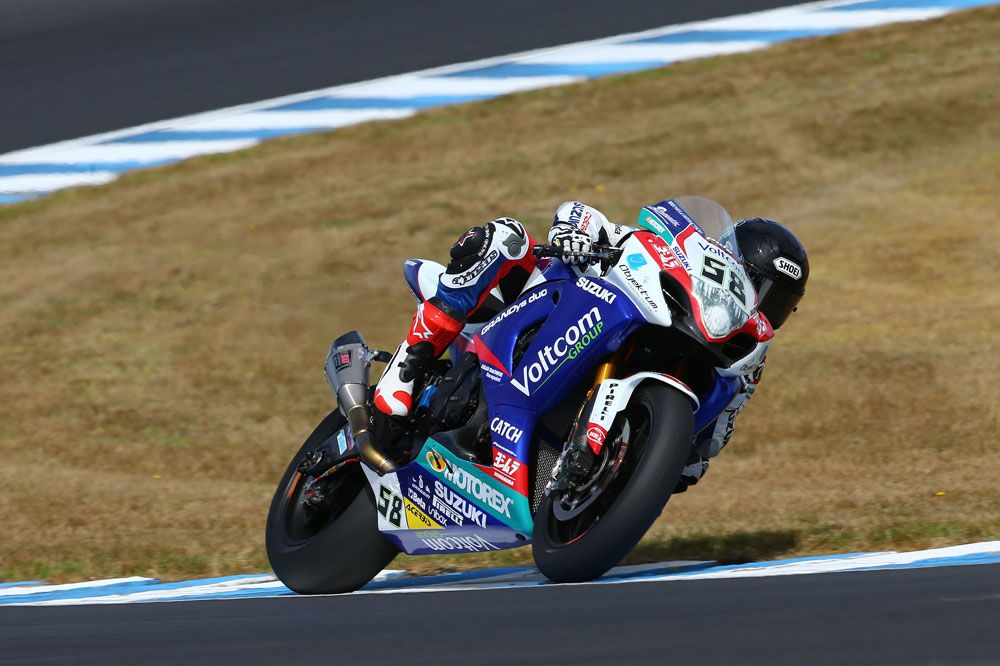 Eugene Laverty marca la pauta en el primer día de test en Australia